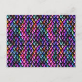 レインボードラゴンはかりで測はがき ポストカード (正面)