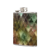 レインボードラゴンはかりで測テクスチャ フラスク (左)