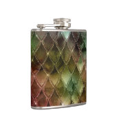 レインボードラゴンはかりで測テクスチャ フラスク (右)