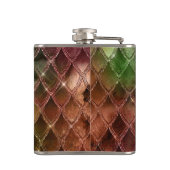 レインボードラゴンはかりで測テクスチャ フラスク (裏面)