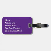 レインボードラゴンはかりで測ラゲージタグ ラゲッジタグ (裏面横)