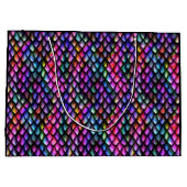 レインボードラゴンはかりで測抱き枕 ラージペーパーバッグ (裏面)