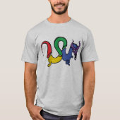 レインボードラゴンネットワーク Tシャツ (正面)