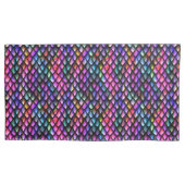 レインボードラゴンピローはかりで測ケース 枕カバー (正面左)