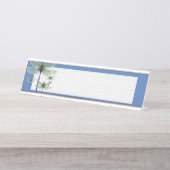 レインボードラゴンフライ デスクネームプレート (正面)