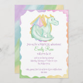 レインボードラゴン招待状 招待状 (正面/裏面)