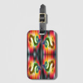 レインボードラゴン ラゲッジタグ (正面縦)