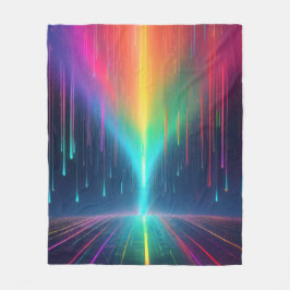 レインボードリップトリップ フリースブランケット