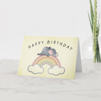 レインボードリームズ誕生日 カード