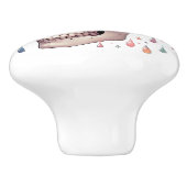 レインボードリームノブ セラミックノブ (側面)