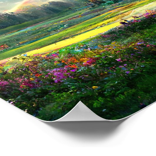 レインボードリーム約束ランドメドウ ポスター (角)