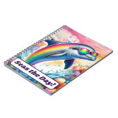 レインボードルフィンシーズザデイガールズ新学期 ノートブック (左側)