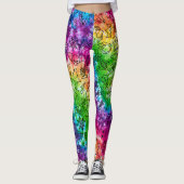 レインボードードル レギンス (正面)