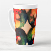 レインボードーナツ カフェラテマグ (左アングル)