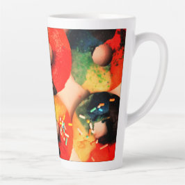 レインボードーナツ カフェラテマグ