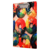 レインボードーナツ クリップボード (左)