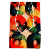 レインボードーナツ ミディアムペーパーバッグ (裏面)