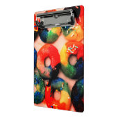 レインボードーナツ ミニクリップボード (アングル2)