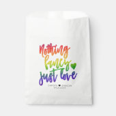 レインボーナッファンシークジャスト愛 |カジュアル結婚s フェイバーバッグ (正面)