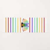 レインボーナマステ ヨガマット (正面(横))