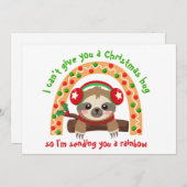 レインボーナースロッスクリスマス シーズンカード (正面/裏面)