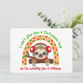 レインボーナースロッスクリスマス シーズンカード (スタンド正面)