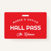 レインボーナース事務所パス教室 バッジ (裏面)