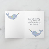 レインボーナールゲットホエールカード カード (内部)