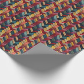 レインボーニットウール ラッピングペーパー (角)