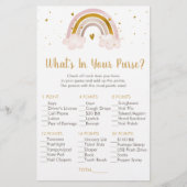 レインボーニュートラル金ゴールドあなたの財布のゲームの中に何 (正面)