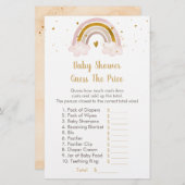 レインボーニュートラル金ゴールドパステルプライスゲーム (正面/裏面)