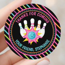 レインボーネオンボーリングバースデーパーティーありがとう