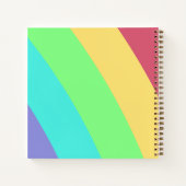 レインボーノートゲームダルゴナマルチトライアングル ノートブック (裏面)