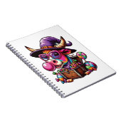 レインボーハイランドカウハロウィーン ノートブック (右側)