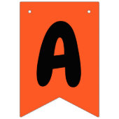 レインボーハッピーバースデーおもしろい色の記号 バンティングフラッグ (第2の旗)