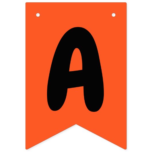 レインボーハッピーバースデーおもしろい色の記号 バンティングフラッグ (第2の旗)