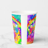 レインボーハッピーバースデーカップHAMbyWG 紙コップ (右)