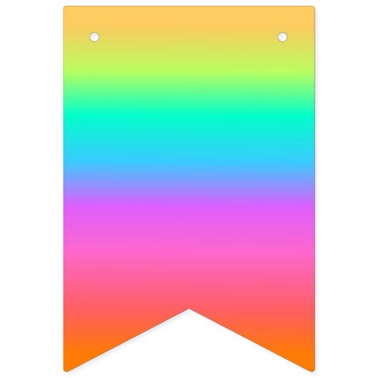 レインボーハッピーバースデーバンティング国旗のバナー バンティングフラッグ (第1の旗)