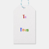 レインボーハッピーバースデー ギフトタグ (裏面)