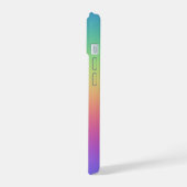 レインボーハピネス iPhone 15ケース (左側面)