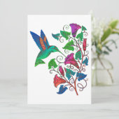 レインボーハミングバード 招待状 (スタンド正面)