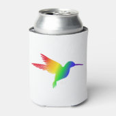 レインボーハミングバード 缶クーラー (缶正面)