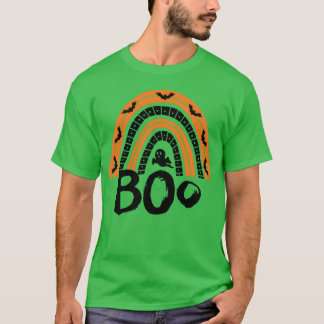 レインボーハロウィーンブーヴィンテージ Tシャツ