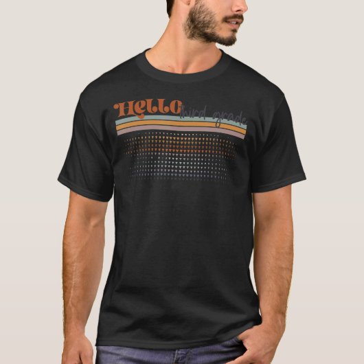 レインボーハローサードグレード先生初日 Tシャツ (正面)