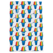 レインボーハワイアンレインボーシェアアイスデザートハワイ ミディアムペーパーバッグ (正面)