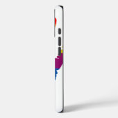 レインボーハンドプリント Case-Mate iPhoneケース (裏面 / 左)