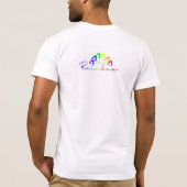レインボーハーツTシャツ Tシャツ (裏面)