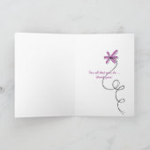 レインボーハートありがとう サンキューカード (内部)