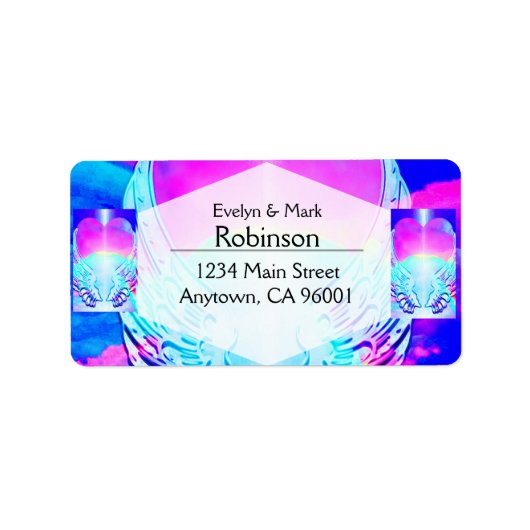 レインボーハートとエンジェルウィングス ラベル (正面)