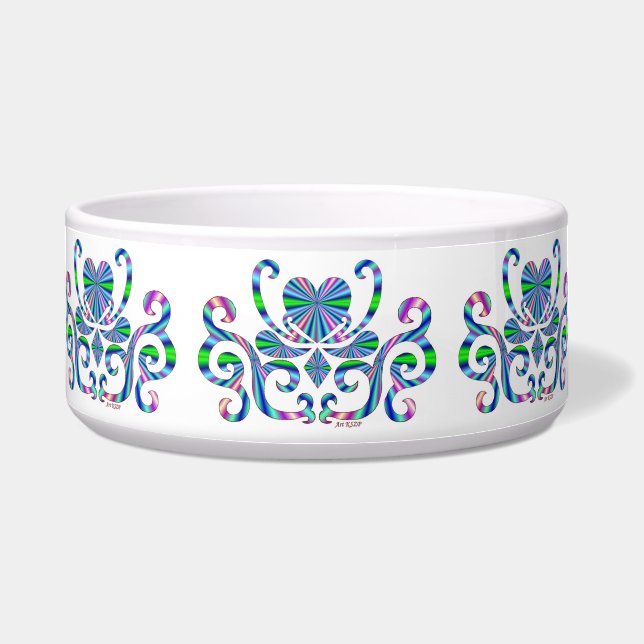 レインボーハートとリリー ボウル (正面)